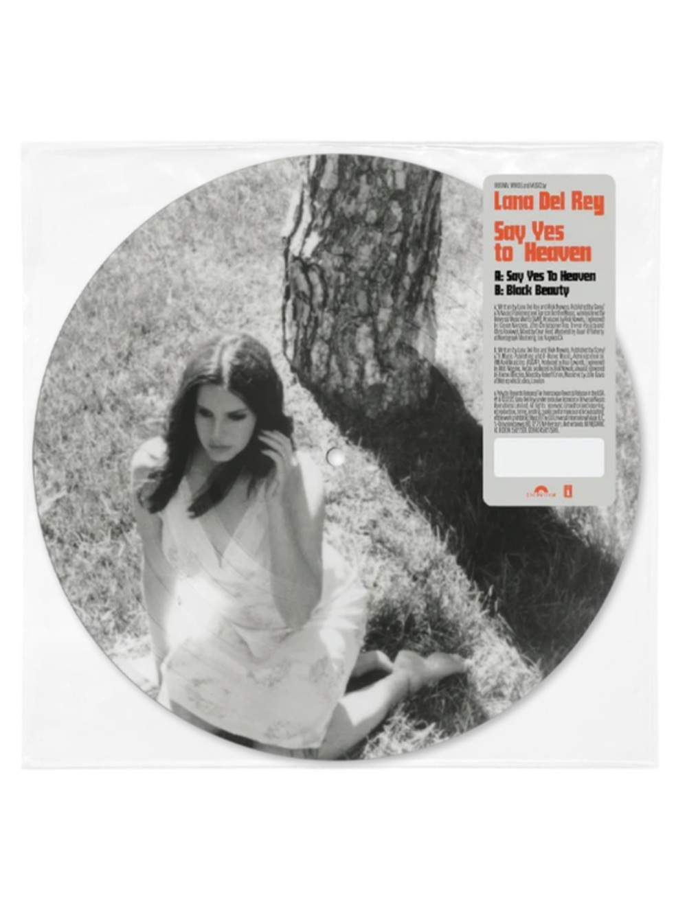NEW Lana Del Ray Say Yes To Heaven 7" Single Picture Disc Vinyl